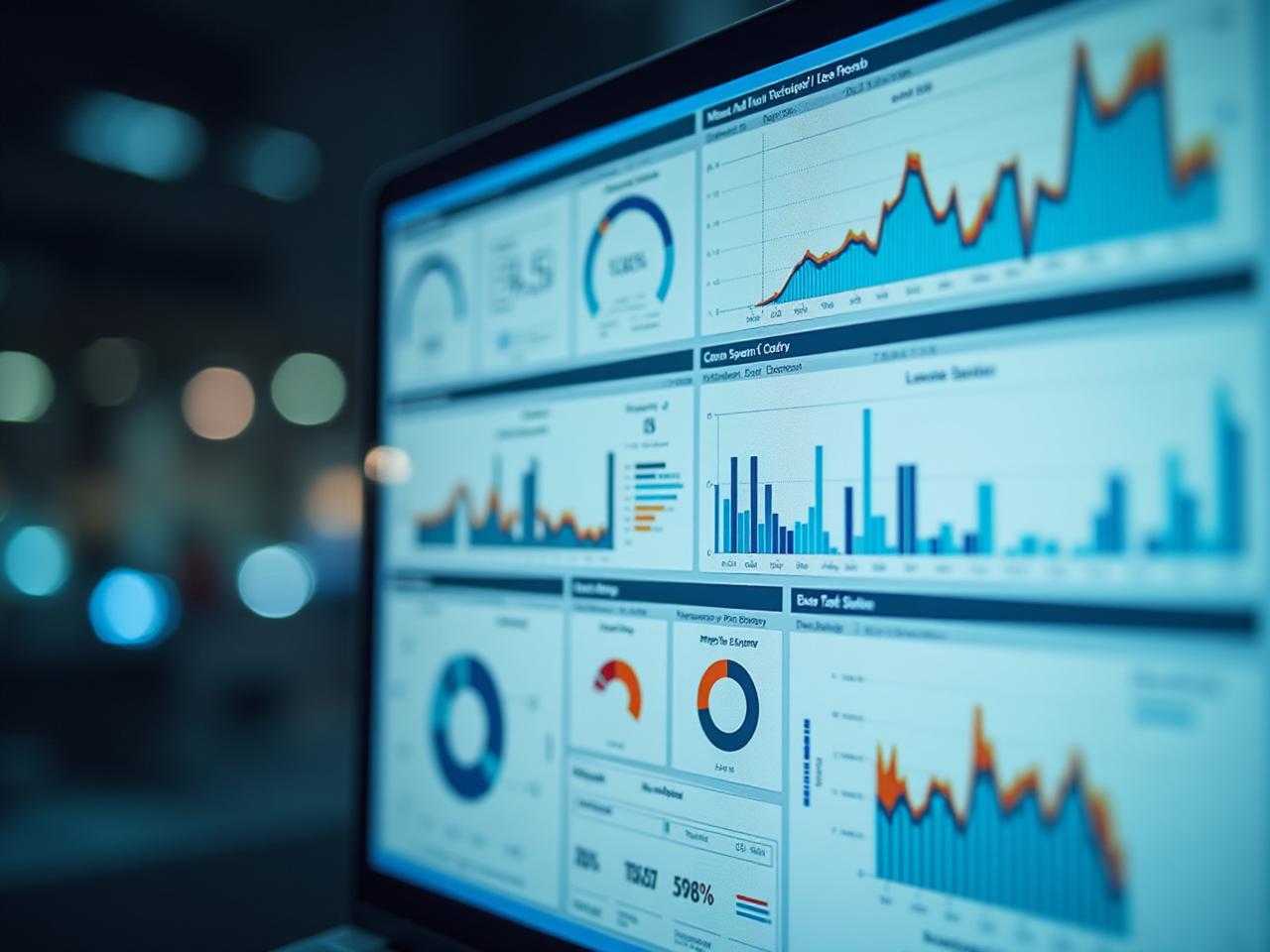 Reporting and business intelligence dashboard